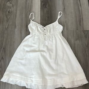 White cupcake dress